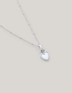 Shoeby Heart Ketting Zilver<DAMES Sieraden
