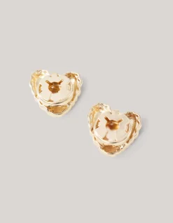 Shoeby Heart Knopen Clips Goud<DAMES Overige Accessoires