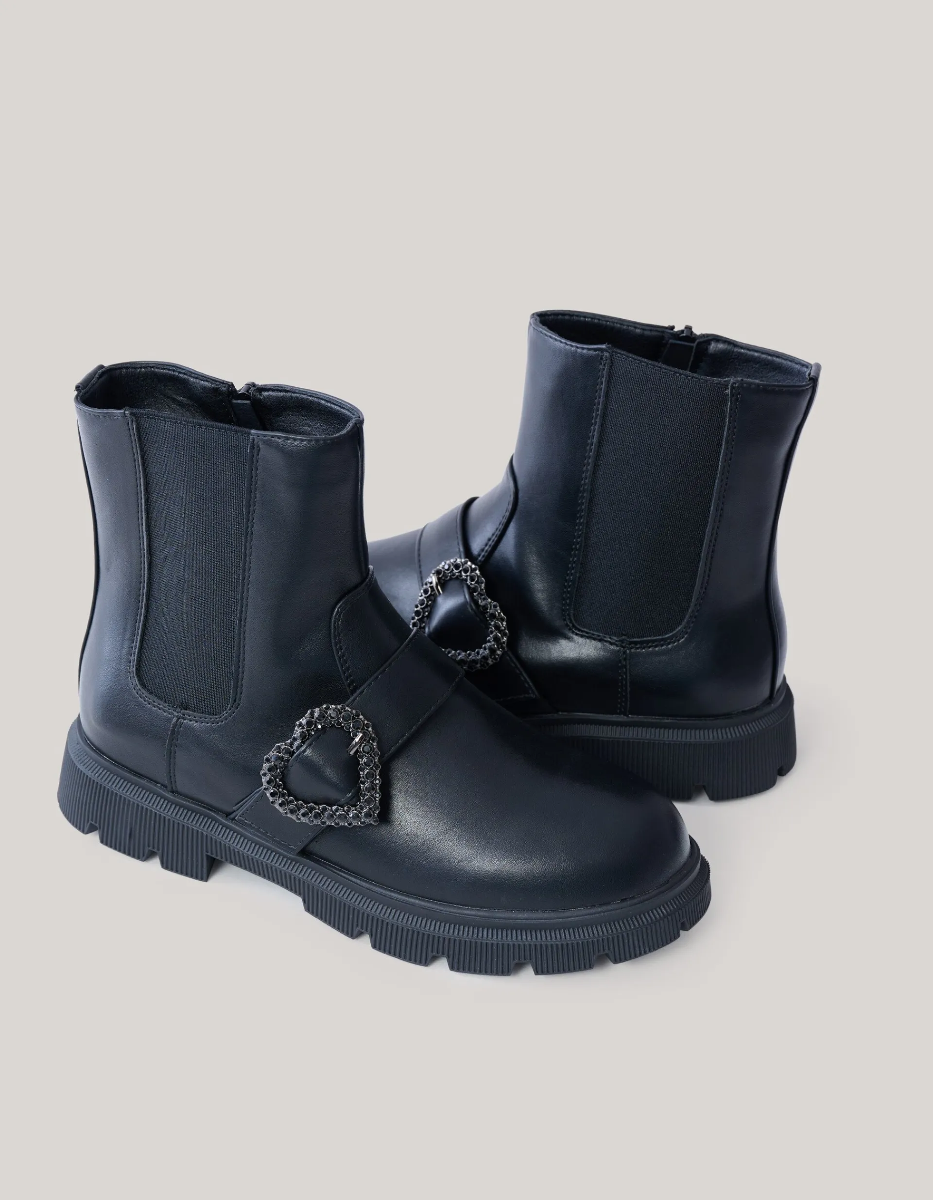 Shoeby Heart Laarzen Zwart< Laarzen