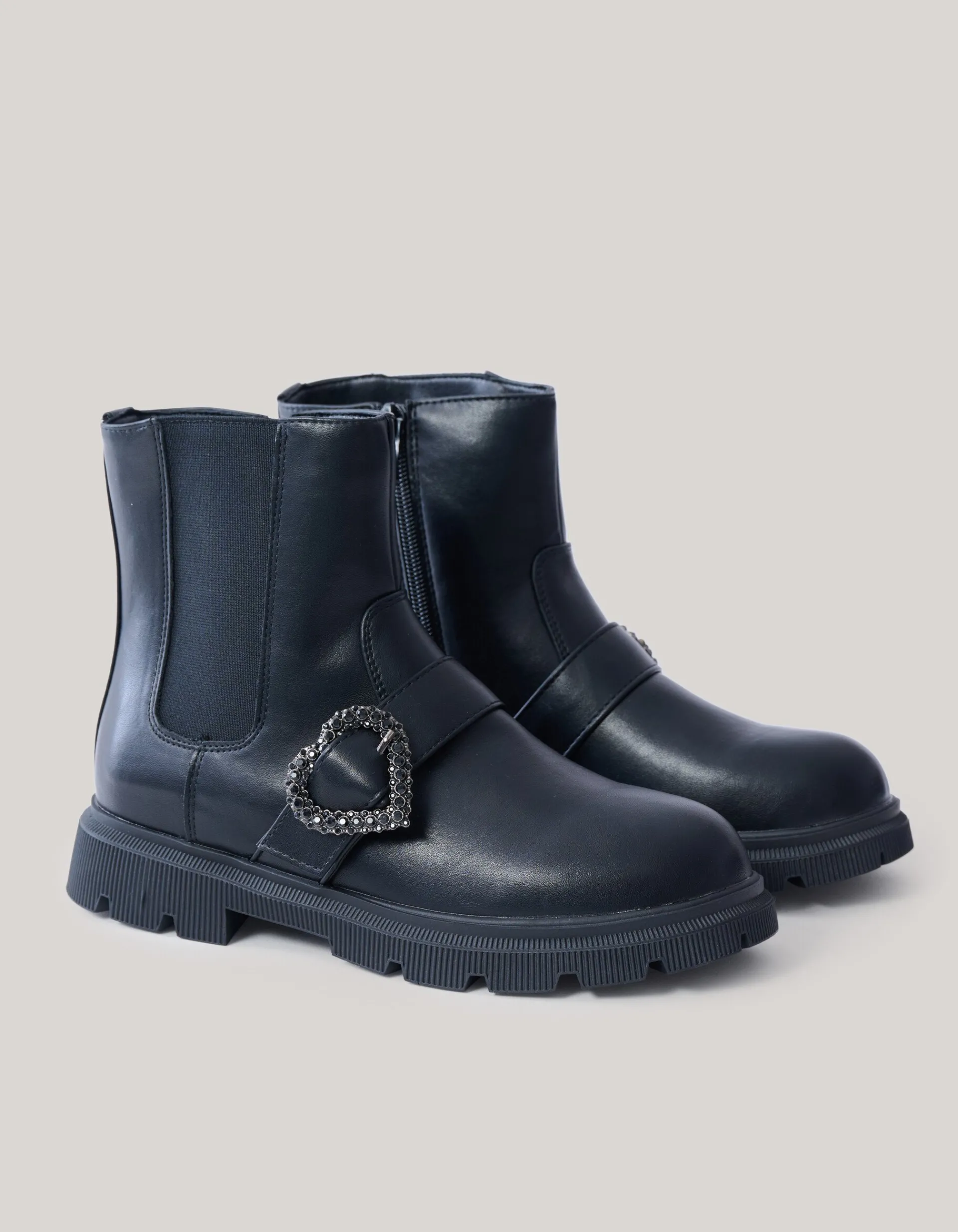 Shoeby Heart Laarzen Zwart< Laarzen