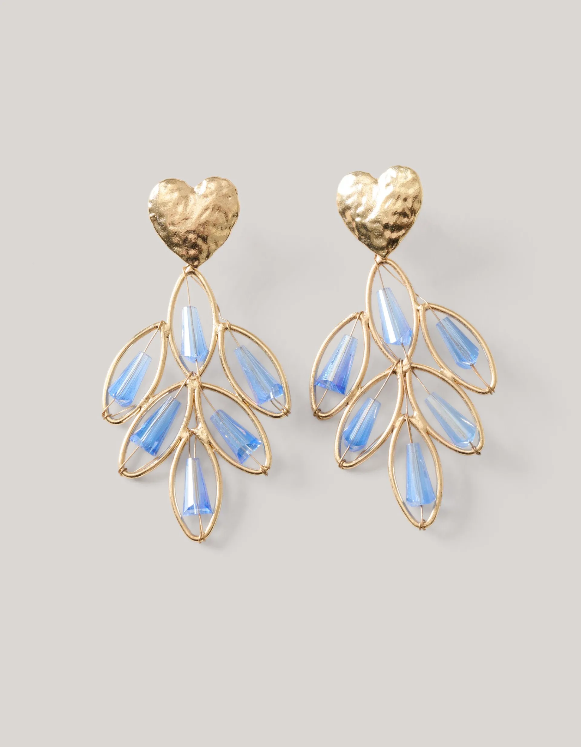 Shoeby Heart Oorbellen Goud<DAMES Sieraden