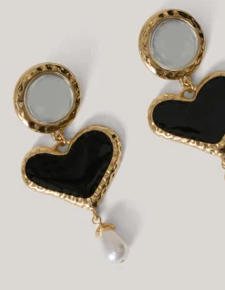 Shoeby Heart Parel Oorbellen<DAMES Sieraden