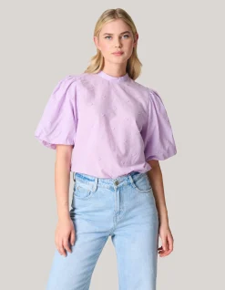 Shoeby Heart Top Lichtpaars<DAMES Tops|Blouses