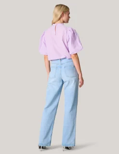 Shoeby Heart Top Lichtpaars<DAMES Tops|Blouses