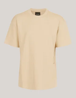 Shoeby Heavy Basis T-shirt Beige< T-Shirts