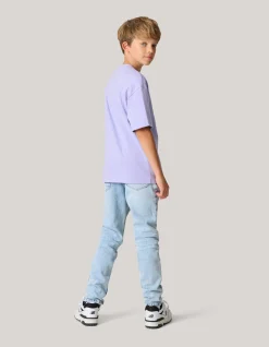 Shoeby Heavy Basis T-shirt Lichtpaars< T-Shirts