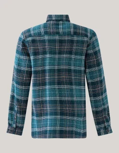 Shoeby Heavy Ruiten Overshirt Groen<Heren Overshirts