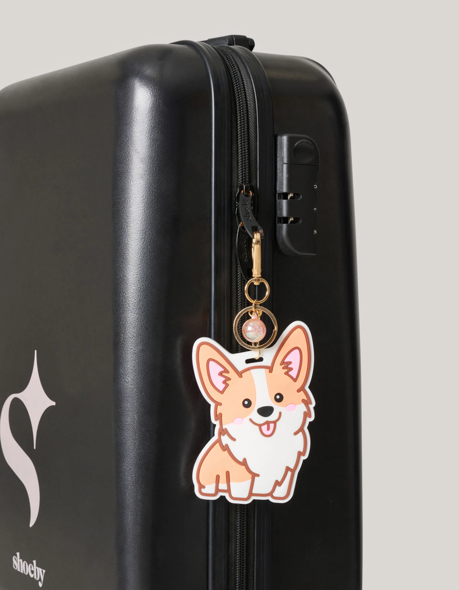 Shoeby Hond Sleutelhanger Wit/Oranje< Sleutelhangers