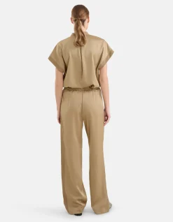 Shoeby Inside Out Broek Groen By Mieke<DAMES Broeken