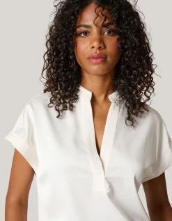 Shoeby Inside Out Top Gebroken Wit<DAMES Blouses