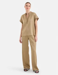 Shoeby Inside Out Top Groen By Mieke<DAMES Tops