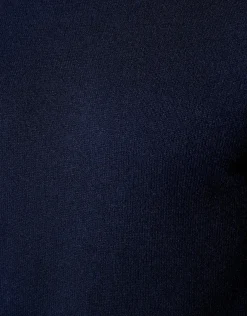 Shoeby Jacquard Gebreide Trui Donkerblauw<Heren Truien En Sweaters