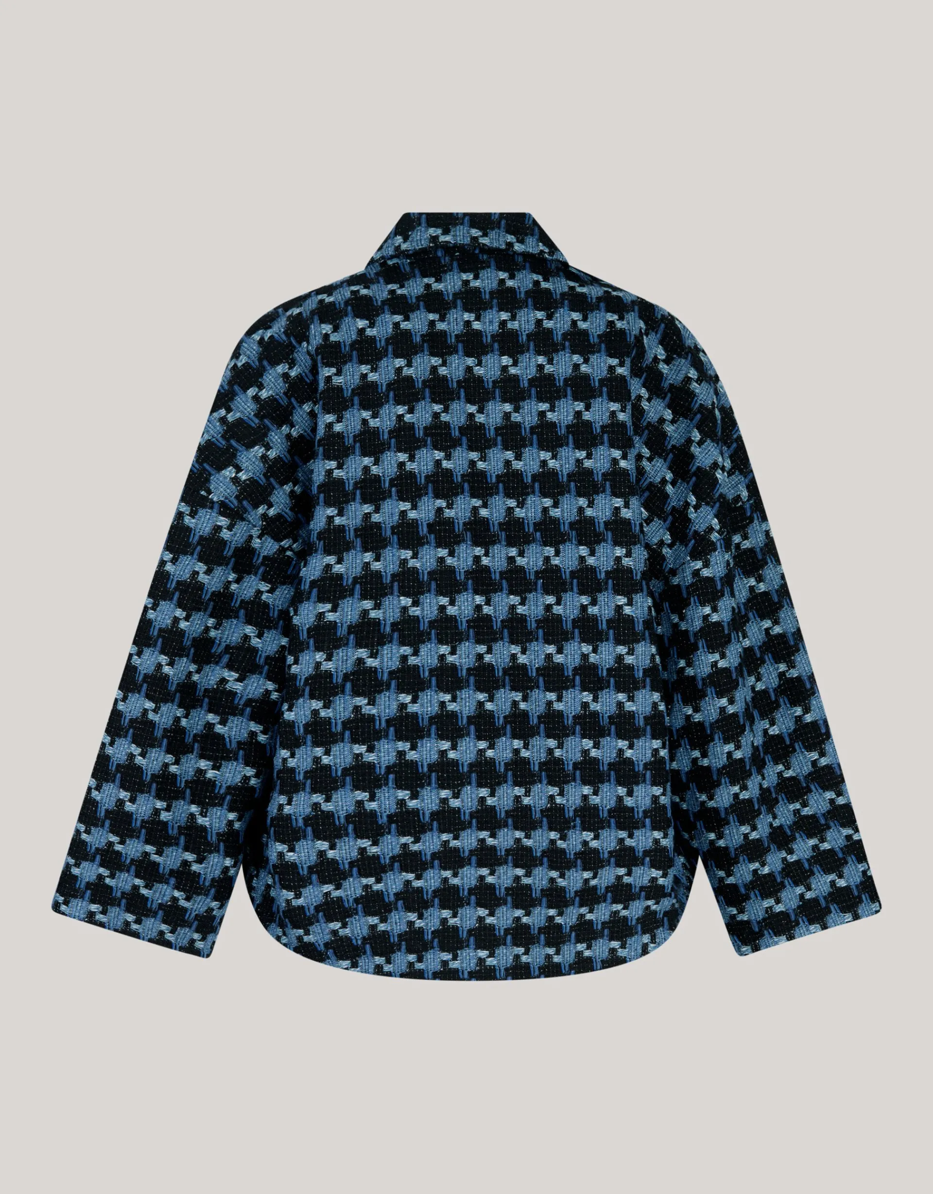 Shoeby Jacquard Jack Blauw By Mieke<DAMES Jacks
