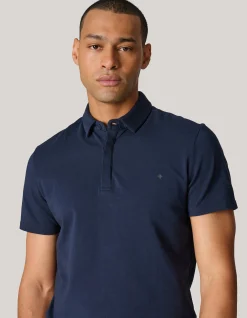 Shoeby Jersey Polo Donkerblauw<Heren T-Shirts En Polo's