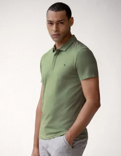 Shoeby Jersey Polo Groen<Heren T-Shirts En Polo's
