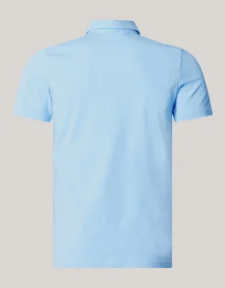 Shoeby Jersey Polo Lichtblauw<Heren T-Shirts En Polo's