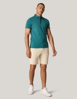 Shoeby Jersey Polo Turquoise<Heren T-Shirts En Polo's