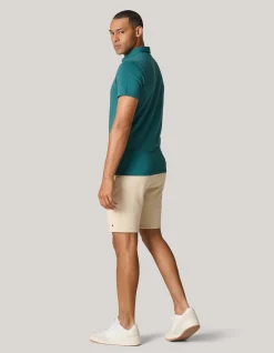 Shoeby Jersey Polo Turquoise<Heren T-Shirts En Polo's