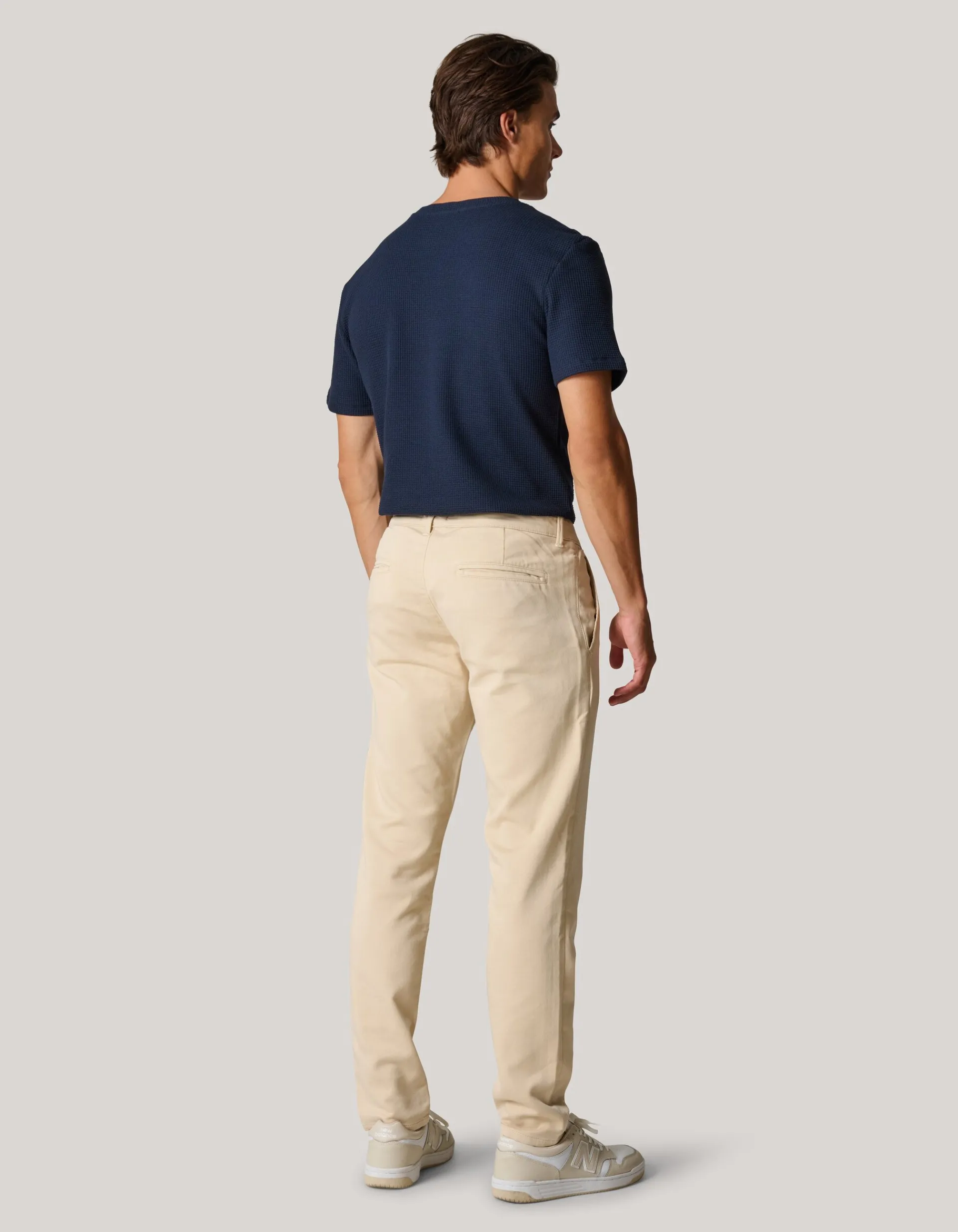 Shoeby Jog Chino Zand<Heren Broeken