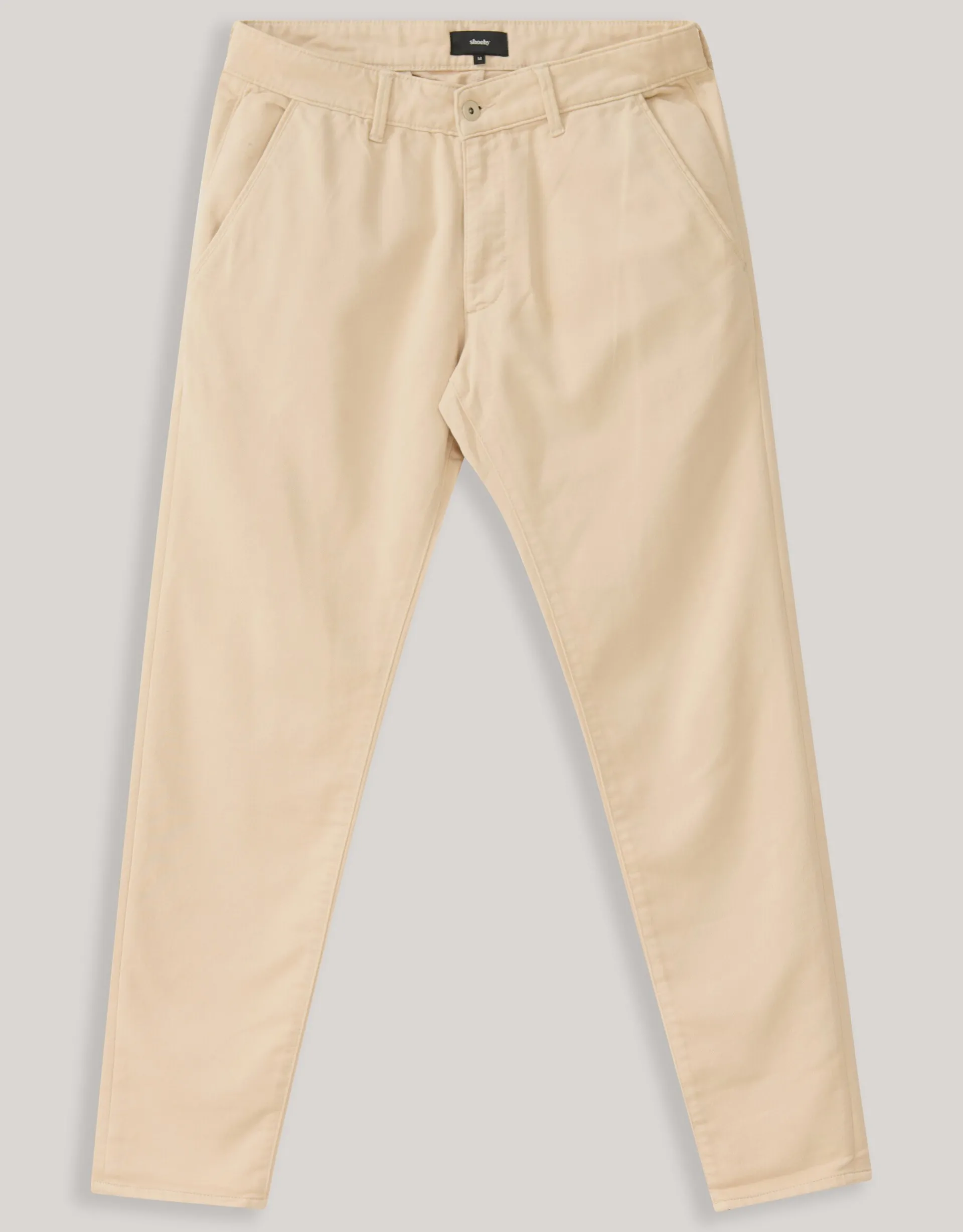 Shoeby Jog Chino Zand<Heren Broeken