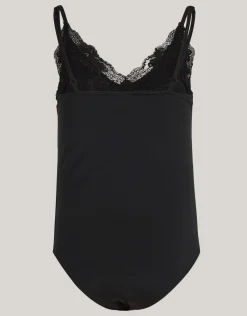 Shoeby Kanten Body Zwart<DAMES Tops