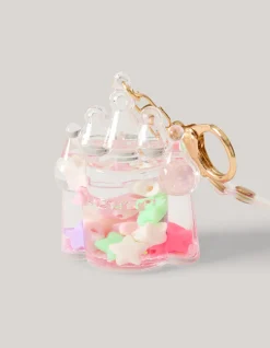 Shoeby Kasteel Sleutelhanger Lichtroze< Sleutelhangers