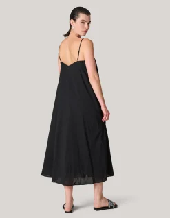 Shoeby Katoenen Maxi Jurk Zwart<DAMES Jurken