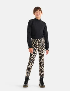 Shoeby Katoenen Top Zwart< Tops Lange Mouw
