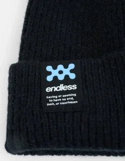 Shoeby Label Beanie Zwart< Overige Accessoires|Mutsen