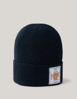 Shoeby Label Beanie Zwart< Mutsen