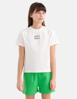 Shoeby Label T-Shirt Gebroken Wit< T-Shirts
