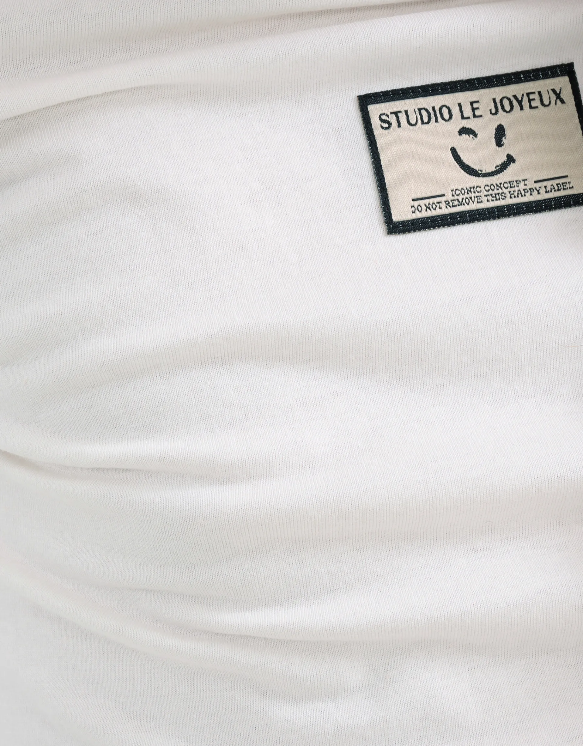 Shoeby Label T-Shirt Gebroken Wit< T-Shirts