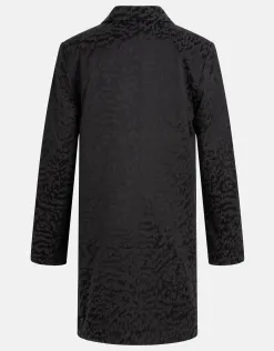 Shoeby Leopard Blazer Jurk Zwart<DAMES Jurken
