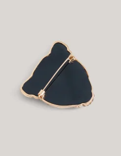 Shoeby Leopard Broche Goud<DAMES Broches