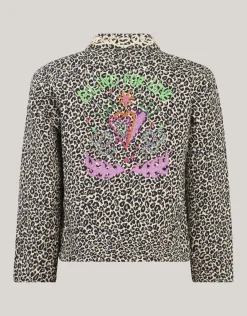 Shoeby Leopard Embroidery Jack Bruin< Jacks