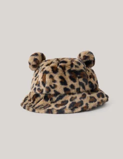 Shoeby Leopard Hoed Bruin< Overige Accessoires