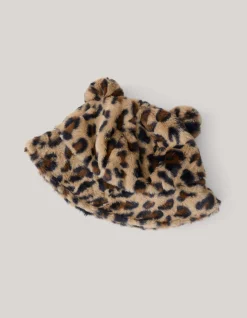 Shoeby Leopard Hoed Bruin< Overige Accessoires