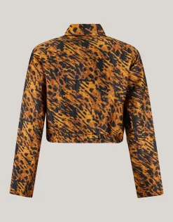 Shoeby Leopard Jack Bruin<DAMES Jacks
