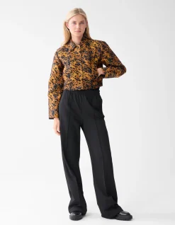 Shoeby Leopard Jack Bruin<DAMES Jacks