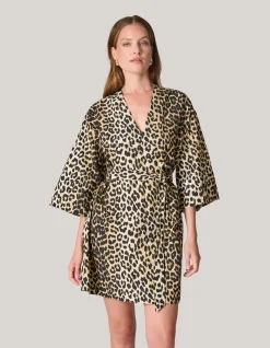 Shoeby Leopard Mini Jurk<DAMES Jurken