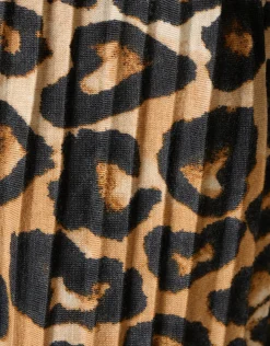 Shoeby Leopard Plissé Broek< Broeken