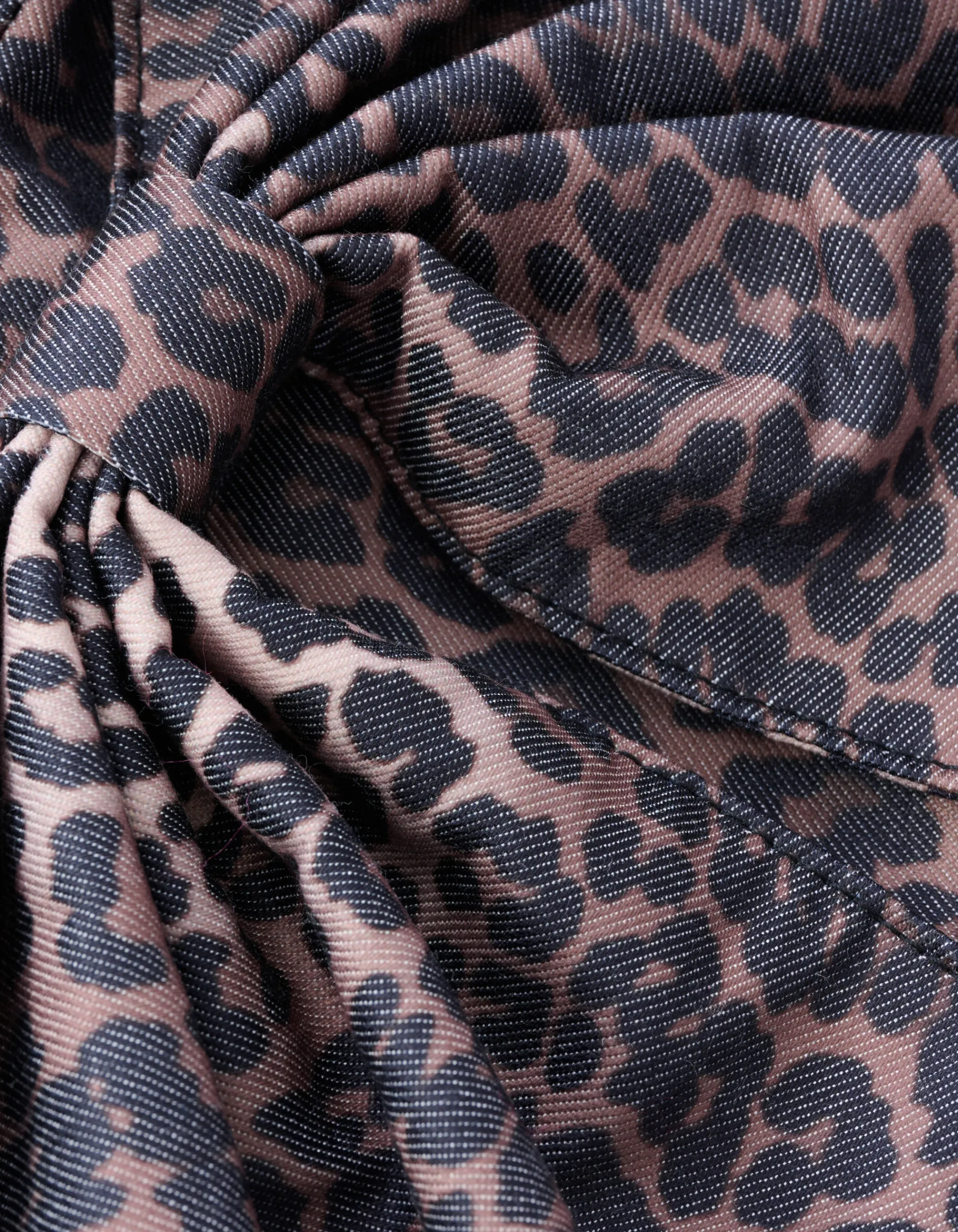 Shoeby Leopard Strik Tas bruin<DAMES Tassen
