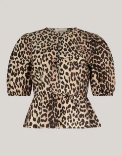 Shoeby Leopard Strik Top<DAMES Tops
