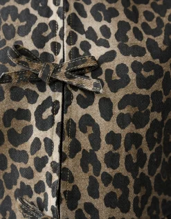 Shoeby Leopard Strik Top Bruin<DAMES Tops