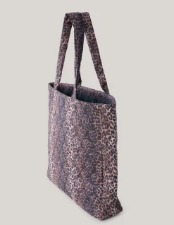 Shoeby Leopard Tas Bruin<DAMES Tassen