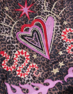 Shoeby Leopard Tas Bruin<DAMES Tassen