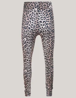 Shoeby Leopard Travel Legging Bruin<DAMES Broeken