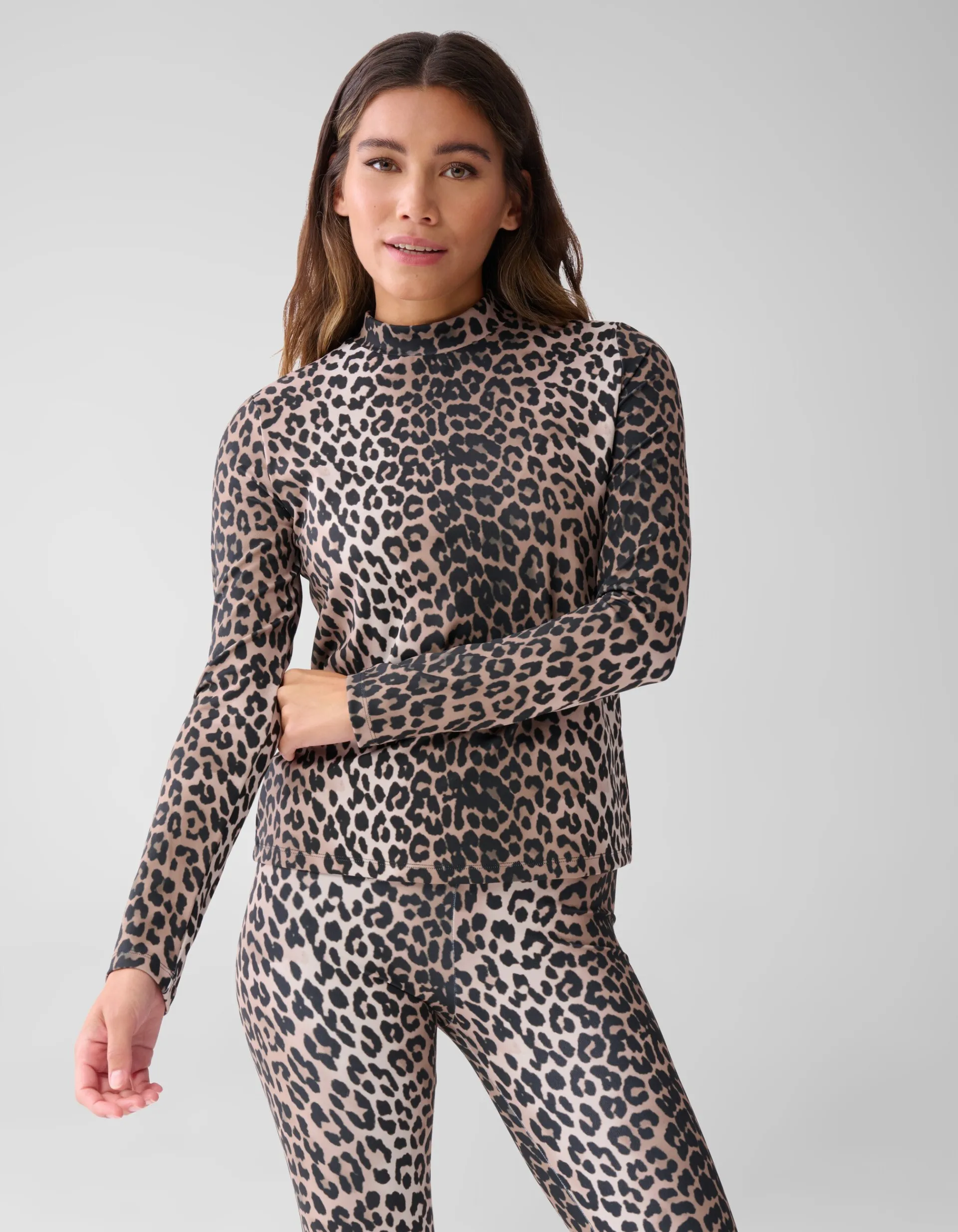 Shoeby Leopard Travel Top Bruin<DAMES Tops