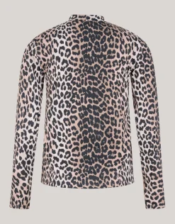 Shoeby Leopard Travel Top Bruin<DAMES Tops