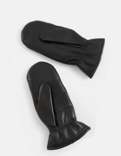 Shoeby Leren Handschoenen Zwart<DAMES Handschoenen